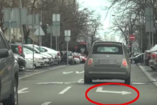 LUNI ĐOGANI TREBA ODUZETI DOZVOLU! ONA JE OPASNA U SAOBRAĆAJU: Vozila u SUPROTNOM SMERU, a onda su joj ODNELI AUTO