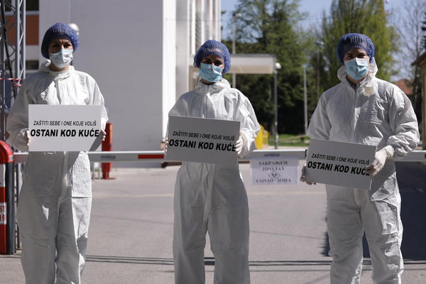 APEL MEDICINSKIH RADNIKA IZ KOVID BOLNICE U PANČEVU: Ostanite kod kuće zbog nas! (VIDEO)