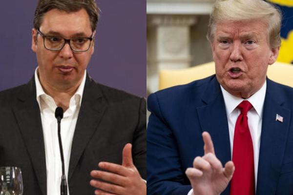 VUČIĆ POSLAO JAKU PORUKU DONALDU TRAMPU u vreme velike krize u Americi