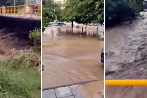 GRČKU RAZNOSI OGROMNO NEVREME, SITUACIJA JE UŽASNA: Službe su na terenu, a evo kako sve izgleda! (VIDEO)