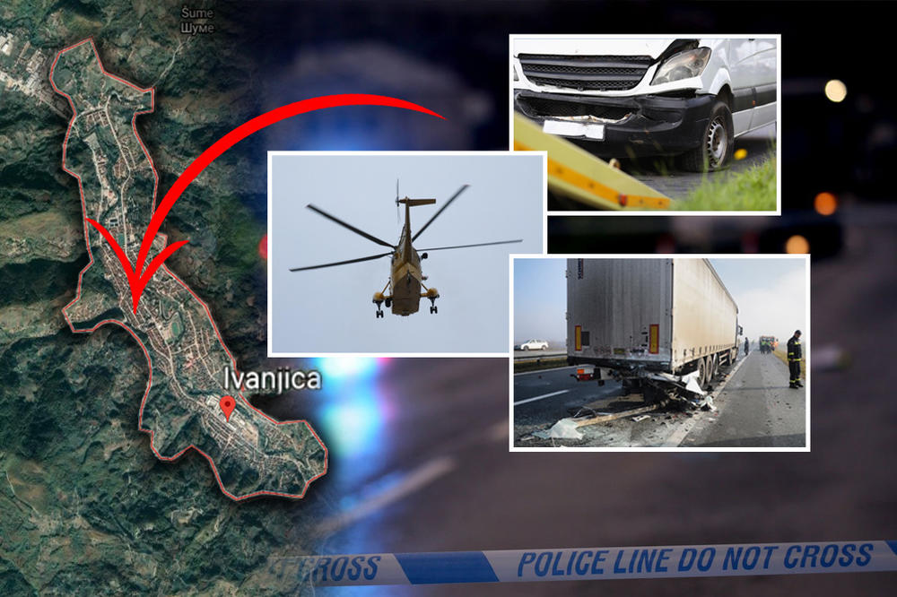 UŽAS NA PUTU KOD IVANJICE! Dečaka (7) udario kamion, čeka se HELIKOPTER da dođe po njega