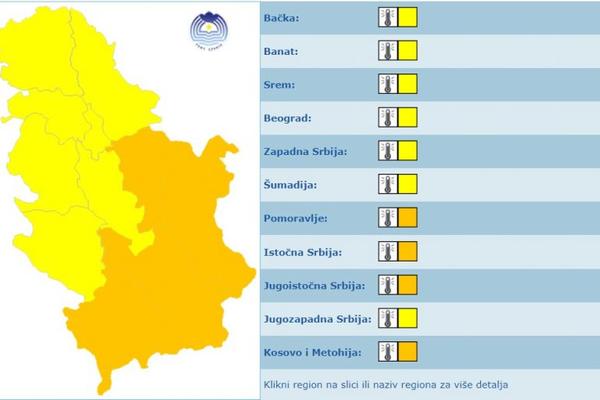 NAREDNIH DANA U SRBIJI TROPSKE TEMPERATURE! Evo kada će ponovo pljuskovi s grmljavinom