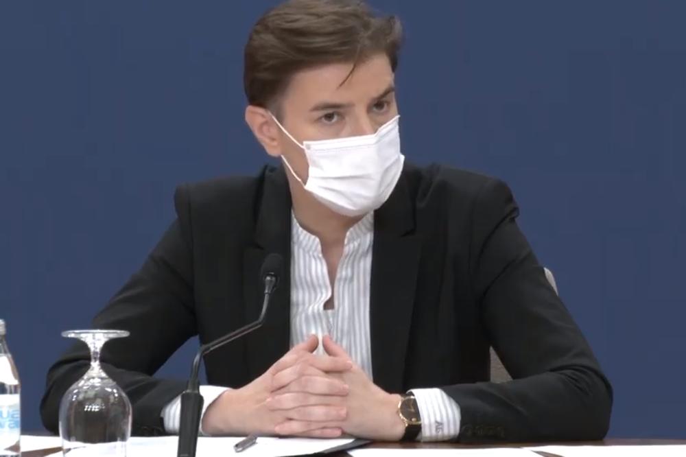 ANA BRNABIĆ: Nećemo tolerisati kršenje epidemioloških mera