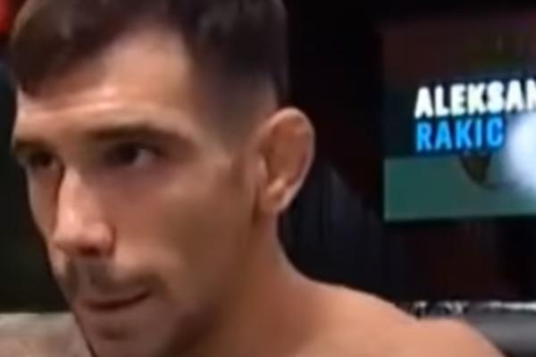 SRBIN NA DEBIJU U MMA UPROPASTIO LEGENDU: Aleksandar Rakić na samo jednu borbu od UFC titule!