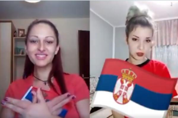 SRPSKI DVOGLAVI ORAO SE FORMIRA SPAJANJEM TRI PRSTA OBE ŠAKE: Mladi iznedrili NOVI SIMBOL srpstva (VIDEO)