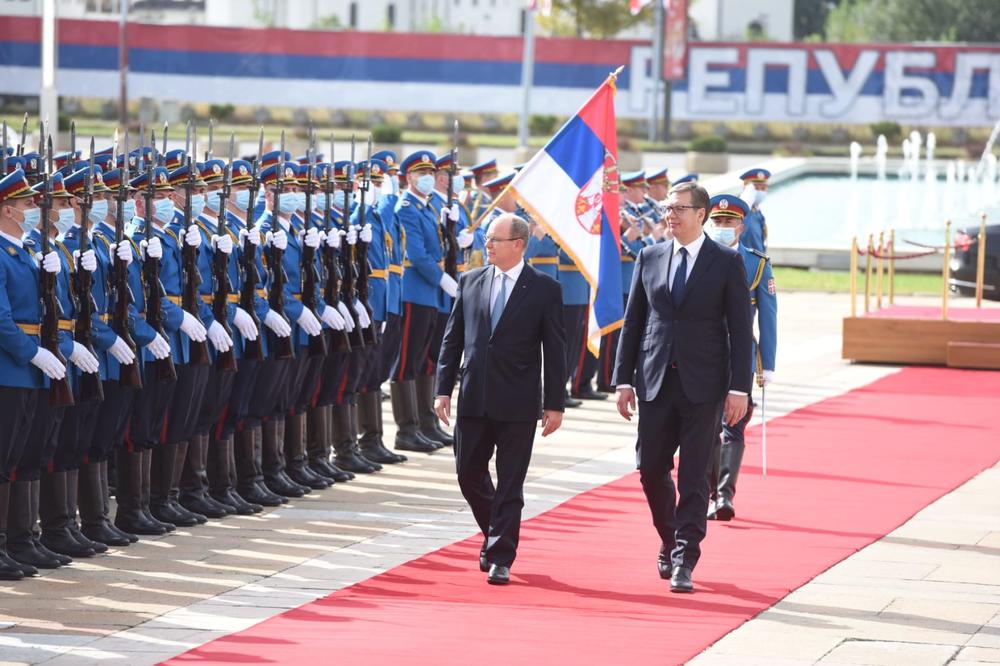 DA NE BUDE DA JE NOVAK ĐOKOVIĆ JEDINI: Vučić rekao nešto jako interesantno posle sastanaka s Albertom od Monaka!