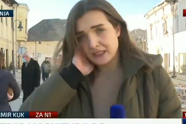 VODITELJKA ZAČEPILA UŠI, PETRINJOM ODZVANJAJU PLAČ I KRICI: Uznemirujućim scenama nema kraja! (VIDEO)