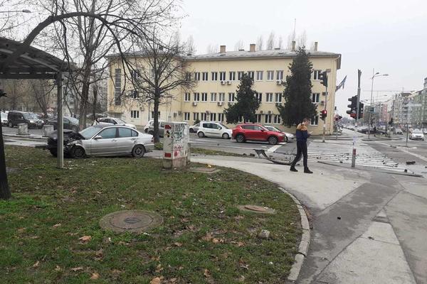 SAOBRAĆAJKA NA LIMANU! Pravo je čudo kako niko nije povređen