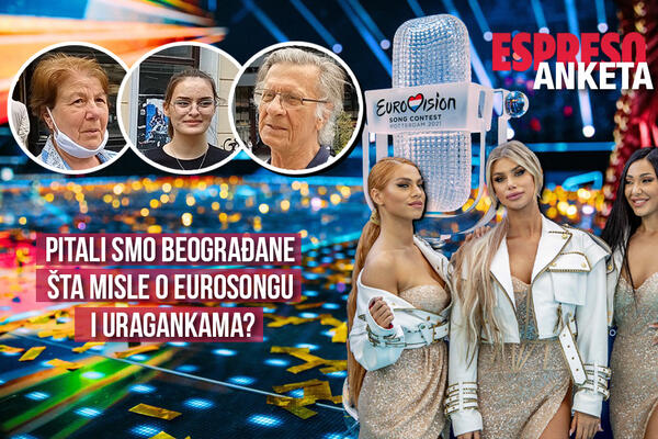 PITALI SMO BEOGRAĐANE ŠTA MISLE O EUROSONGU I URAGANKAMA: Ovakve odgovore NISMO baš očekivali! (VIDEO)