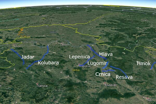 MAPA REKA U SRBIJI KOJIMA PRETI IZLIVANJE: RHMZ izdao upozorenje, EKIPE SU NA POSEBNOM OPREZU (FOTO)