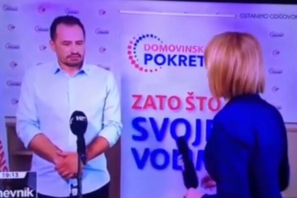 NOVINARKI POZLILO DOK JE UZIMALA IZJAVU, SVE IŠLO UŽIVO U DNEVNIKU! Sručila se kao KAP! (VIDEO)