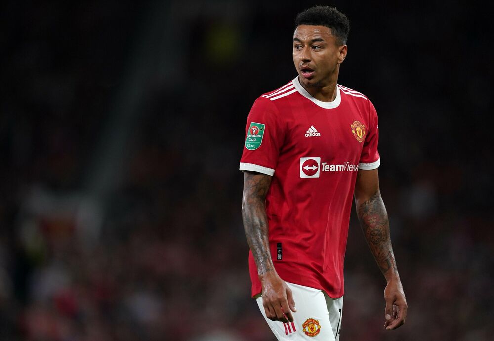 Džesi Lingard u dresu Mančester junajteda