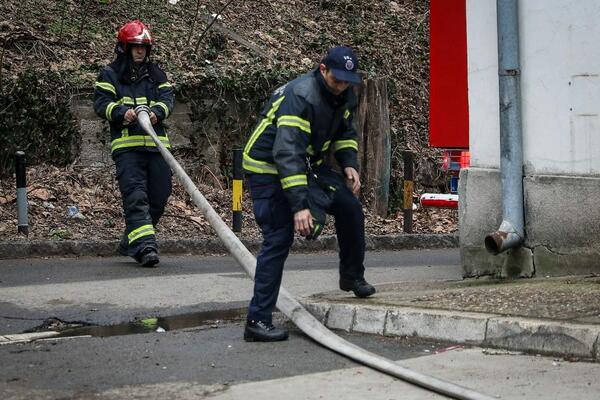 TEŠKA NESREĆA U VALJEVU! Čovek izgoreo u požaru