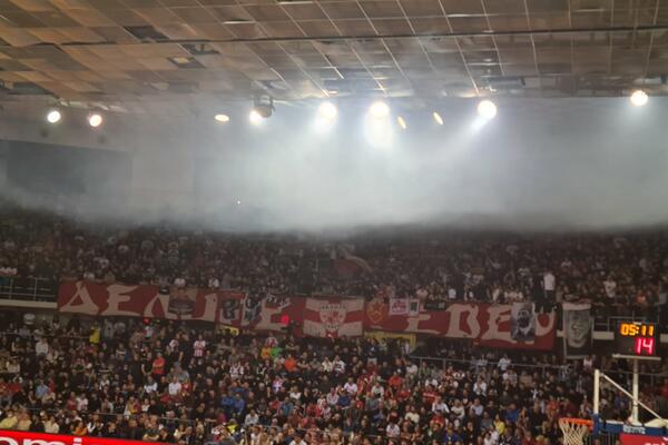 NAVIJAČKI RAT U ČAIRU! Pogledajte kako Delije i Grobari bodre svoje ljubimce! Ludilo! (VIDEO)