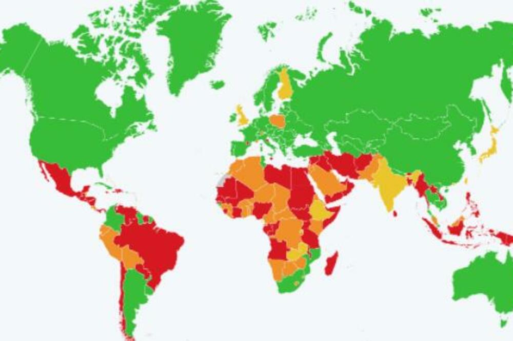 PRAVNI STATUS ABORTUSA ŠIROM SVETA: Objavljena DETALJNA mapa, evo gde je LEGALIZOVAN, a gde ZABRANJEN! (FOTO)