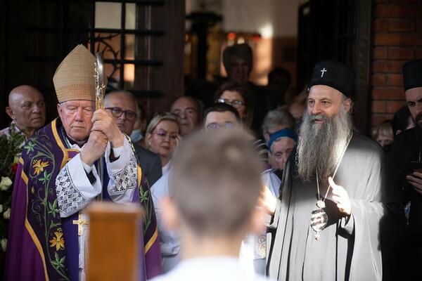 PATRIJARH PORFIRIJE O MATEJU I NENADU PERIŠU: Oglasio se nakon ISPRAĆAJA! (FOTO)