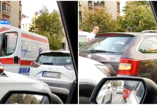 LANČANI U KNEZA MILOŠA: Ima povređenih! HAOS U SAOBRAĆAJU (VIDEO)