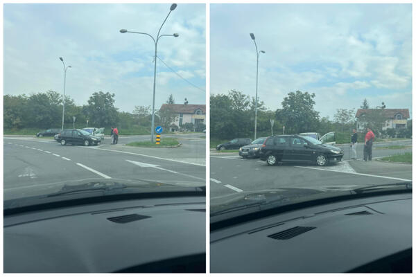 SAOBRAĆAJKA NA VOŽDOVCU: Pojavile se PRVE SLIKE sa lica mesta (FOTO)