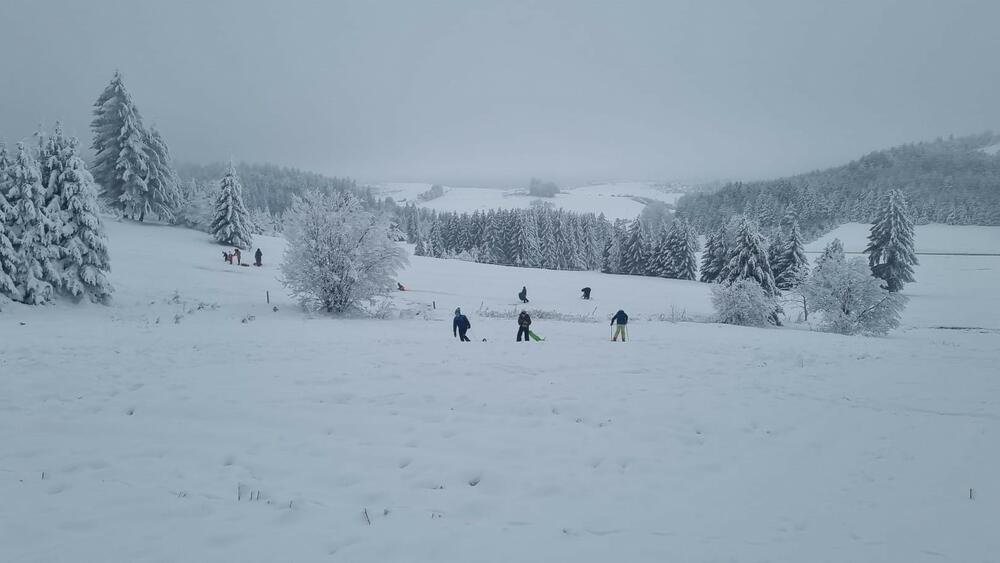 Skijalište, Skijalište na Jabuci