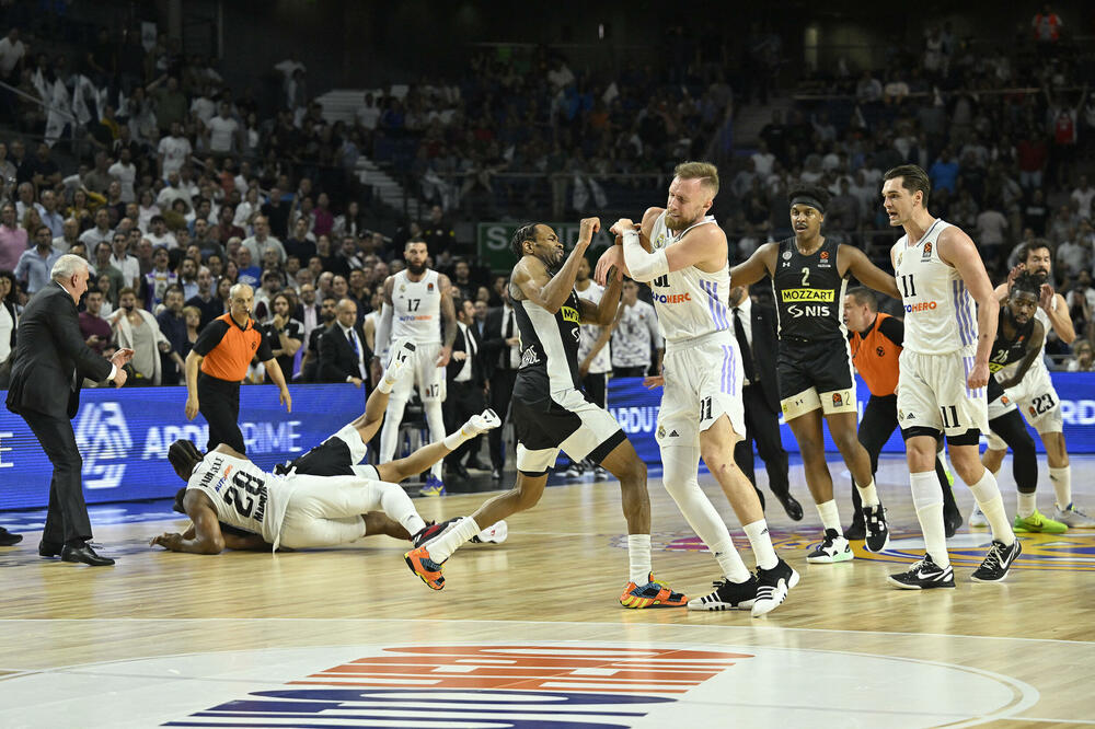 KAZNE U NAREDNA 24 SATA, POBEDA PARTIZANU! Oglasila se Evroliga (FOTO)