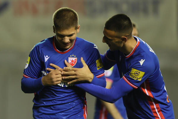 PEŠIĆ I MIJATOVIĆ "UKROTILI ZMAJEVE!" Zvezda odradila posao na Voždovcu (VIDEO/FOTO)