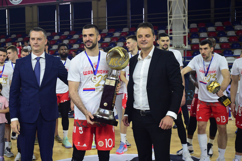 KK Crvena zvezda, Branko Lazić, Aleksandar Grujin