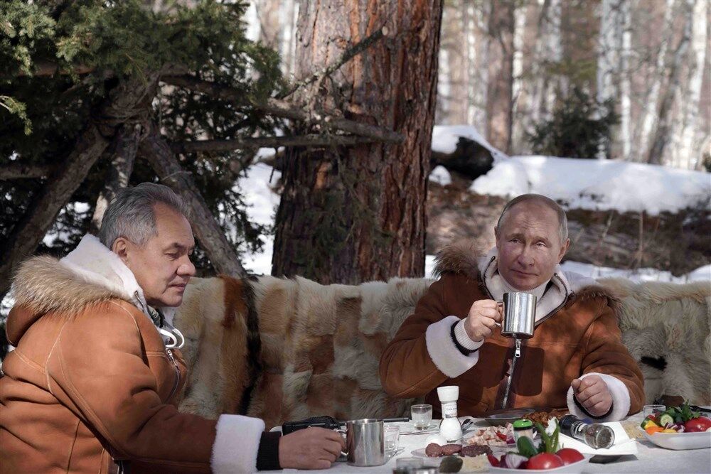 Sergej Šojgu i Vladimir Putin 