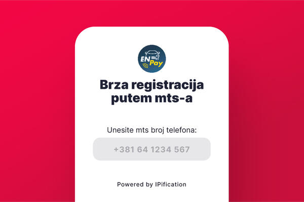 mts i ENPay u IPification sistemu najbrže registracije korisnika!