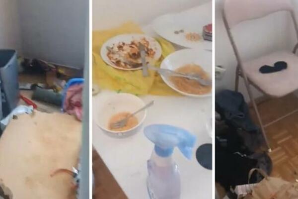 "JEL' MOGUĆE DA NEKO MOŽE DA BUDE OVOLIKA S**KA?": Podstanari ostavili HOROR, od ovoga će vam pripasti MUKA (VIDEO)