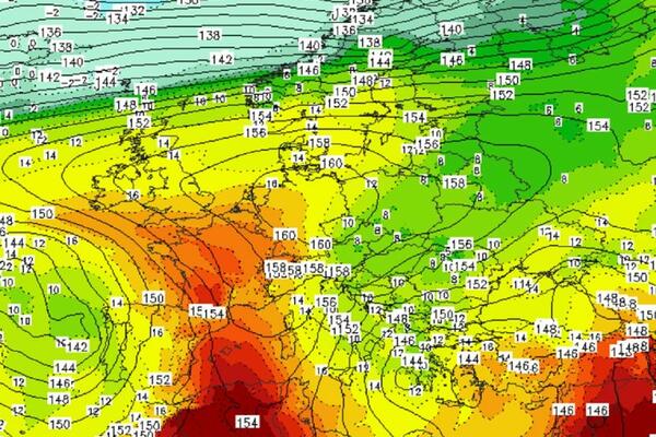 NEOBIČNA SINOPTIČKA POJAVA JE NAD EVROPOM! Evo kako će "OMEGA BLOKING SISTEM" uticati na vreme u našoj zemlji!