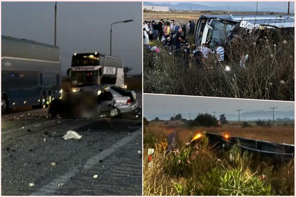 RASTE BROJ ŽRTAVA NAKON UDESA U GRČKOJ: Novi detalji nesreće srpskog autobusa kod Soluna, VIŠE OD 50 POVREĐENIH