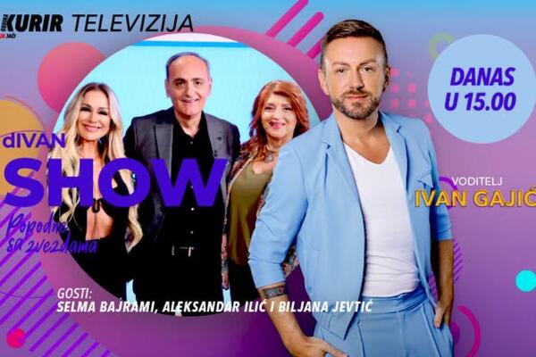 Zahuktava se praznična atmosfera! Selma Bajrami, Biljana Jevtić i Aca Ilić napravili feštu u emisiji „dIvan show“