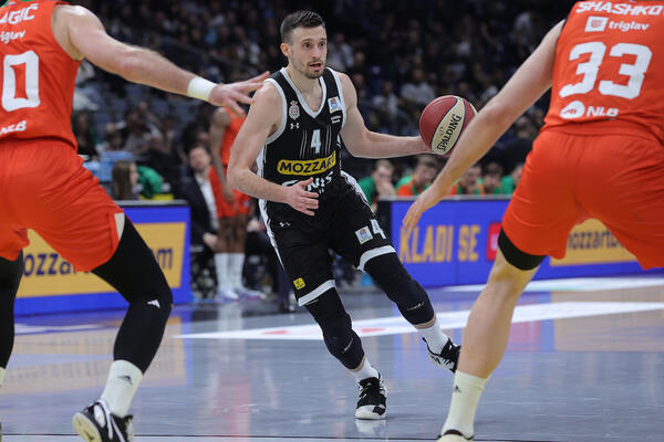 PARTIZAN OD SJAJA, DO DRAME! Crno-beli obarali rekorde i umalo sve prosuli protiv Cedevite!