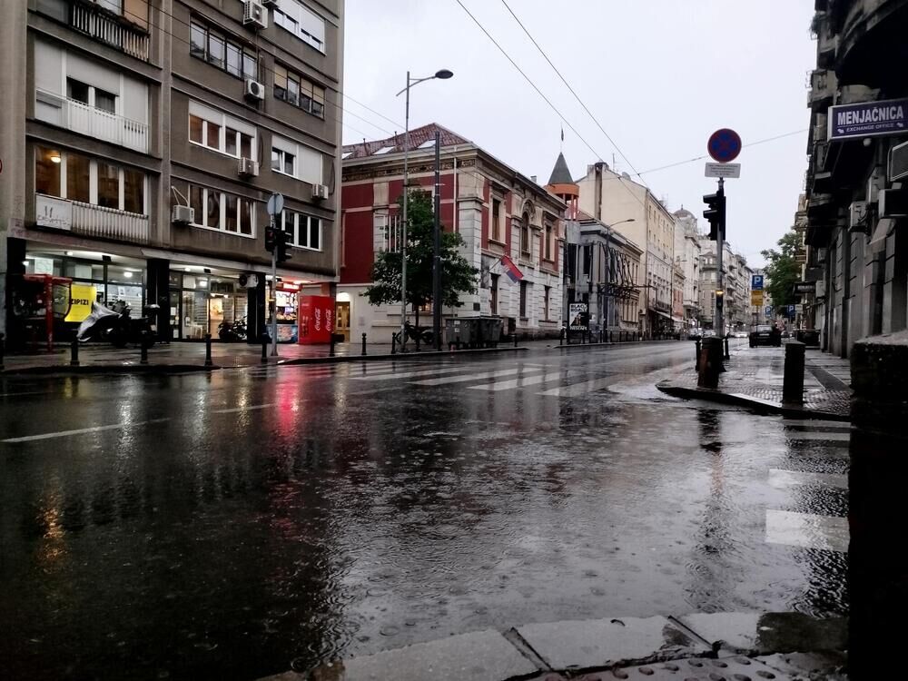 Kiša u Srbiji