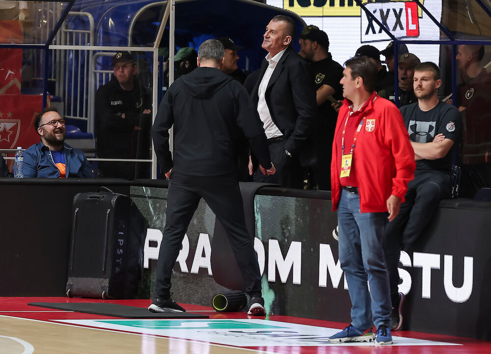 Zoran Savić tokom prve utakmice finalne serije ABA lige