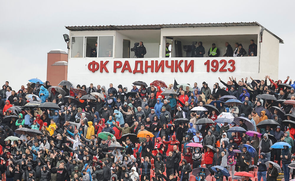 Publika na utakmici Radničkog i Vojvodine u Kragujevcu