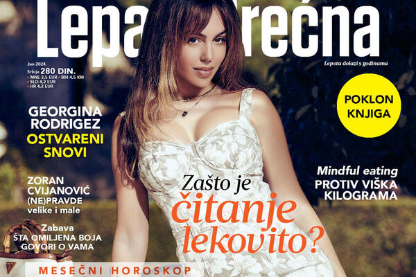 UZ JUNSKI BROJ MAGAZINA LEPA&SREĆNA DOBIĆETE POKLON KNJIGU I SAZNATI: Zašto je čitanje lekovito?