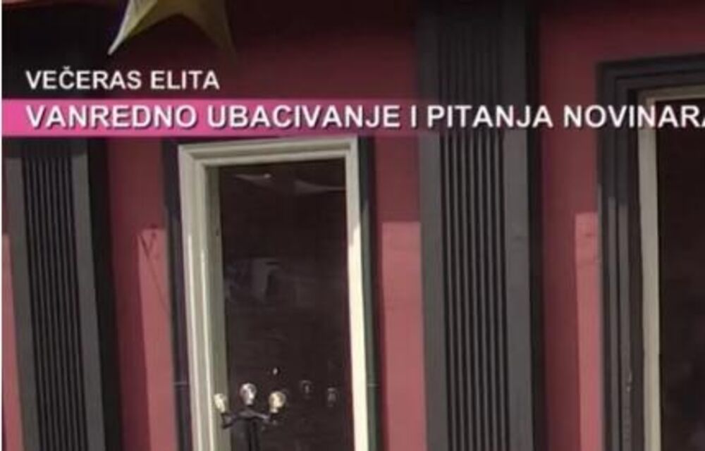 Večeras je vanredno ubacivanje u Elitu