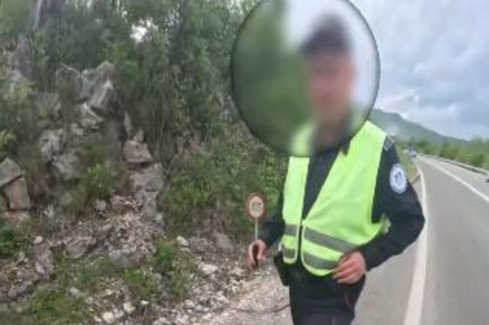 POGLEDAJTE KAKO CRNOGORSKI POLICAJAC PRIČA ENGLESKI: Ceo region mu PLAČE od smeha (VIDEO)