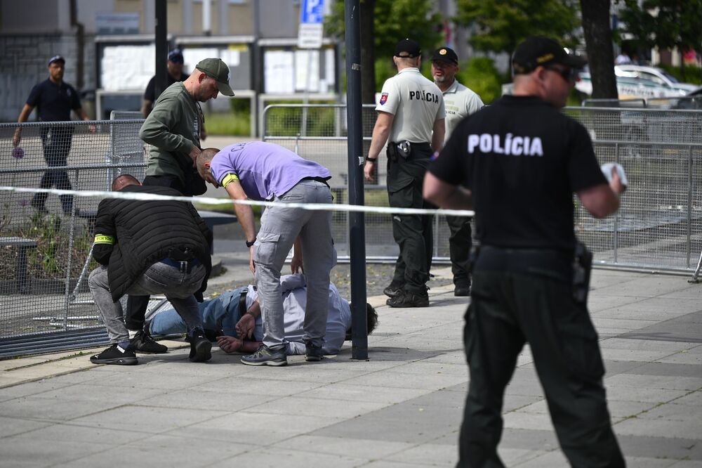 Hapšenje atentatora u Slovačkoj 