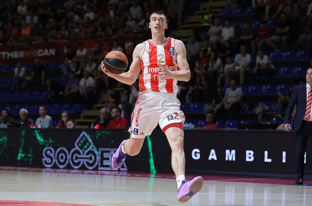 Stefan Lazarević u dresu Crvene zvezde