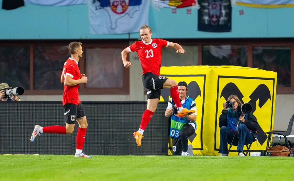 Patrik Vimer, Stefan Poš, Fudbalska reprezentacija Austrije