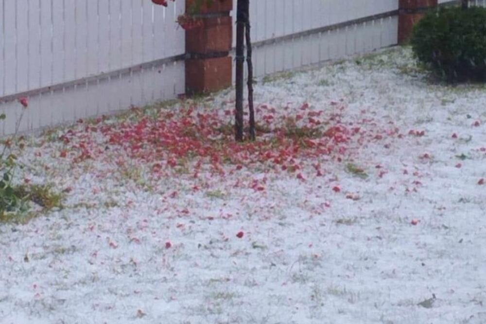 GRAD VELIČINE LOPTICE ZA GOLF ZASUO AUSTRIJU I SLOVENIJU: Snažno nevreme stiglo i do Hrvatske (FOTO/VIDEO)