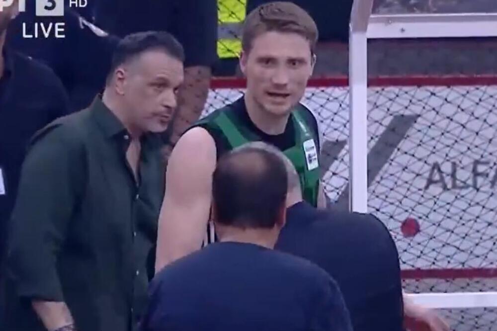 STRAŠNA SCENA NA MEČU FINALA GRČE LIGE: Ataman i Grigonis u SUKOBUU! (VIDEO)