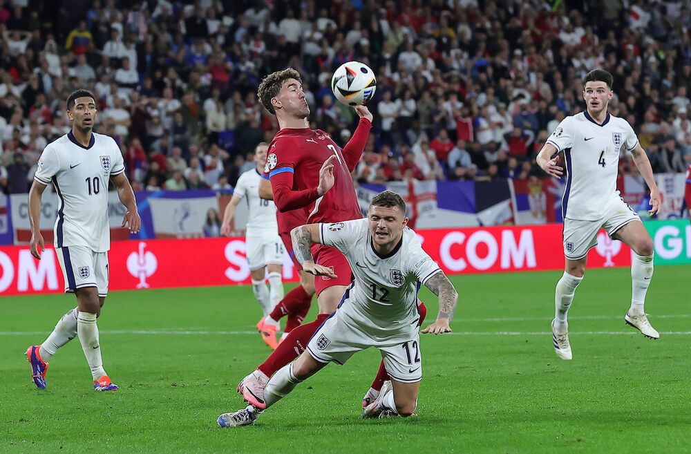 Detalj sa utakmice Srbije i Engleske