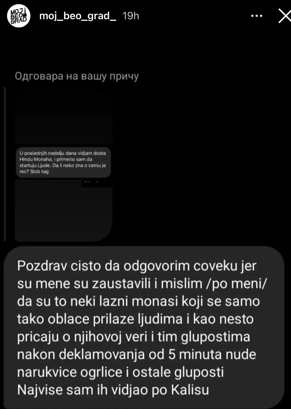 Lažni budisti u Beogradu