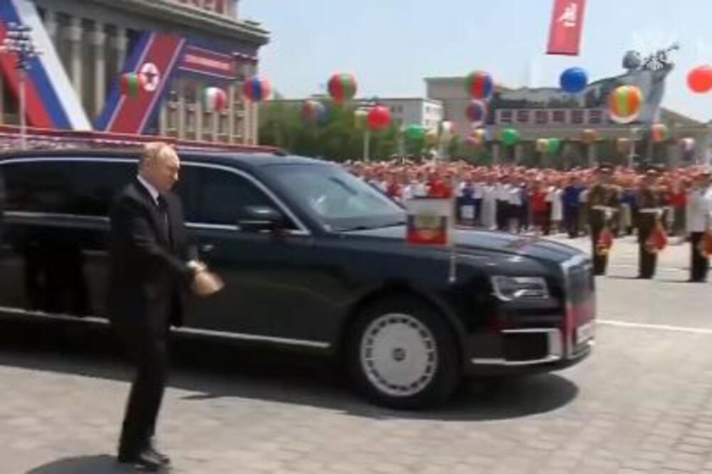 OČI SVETA UPRTE U PJONGJANG! Scene Putinovog dočeka obišle planetu, pogledajte šta mu je Kim priredio (VIDEO)