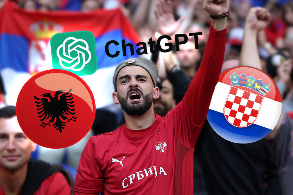ODGOVOR ChatGPT-ja ĆE VAS ODUVATI: Za koga Srbi treba da navijaju na meču Hrvatska - Albanija