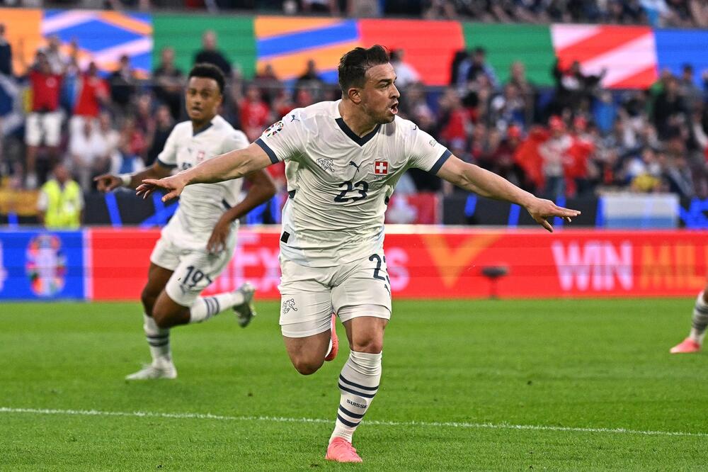 BRUKA: Pogledajte kako je Šaćiri proslavio gol na Evropskom prvenstvu! (FOTO)