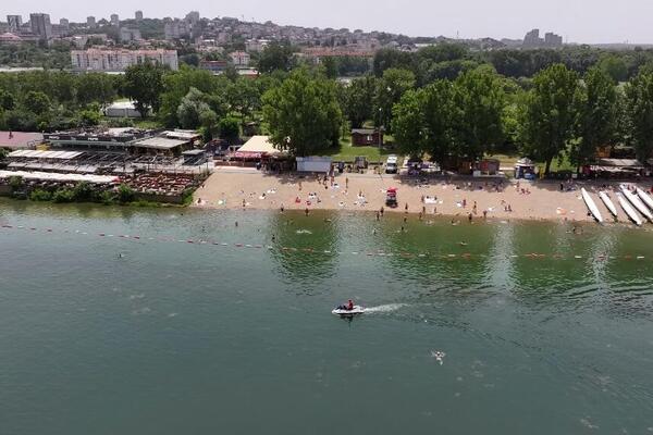 OMILJENO MESTO BEOGRAĐANA ZA BEG OD GRADSKE VRUĆINE: Počela sezona na Adi Ciganliji, kupači spremno dočekani